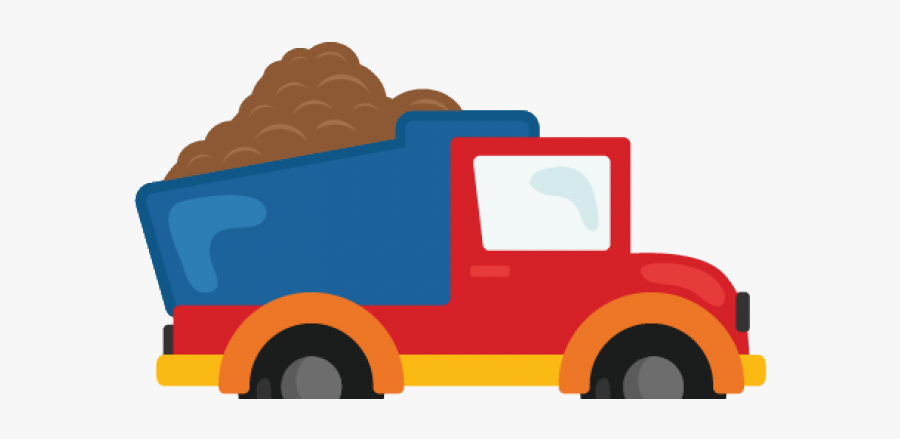 Portable Dump Scalable Vector Truck Graphics Smartart - Cartoon Dump Truck Clipart, Transparent Clipart