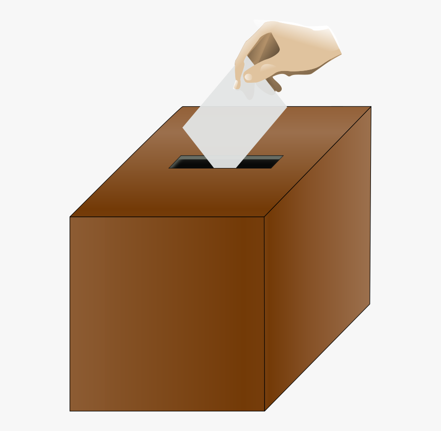 Box,angle,package Delivery - Ballot Box Vector Png, Transparent Clipart