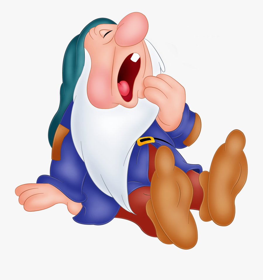 Sleigh Clipart Snow Slide - Sleepy Dwarf Png, Transparent Clipart