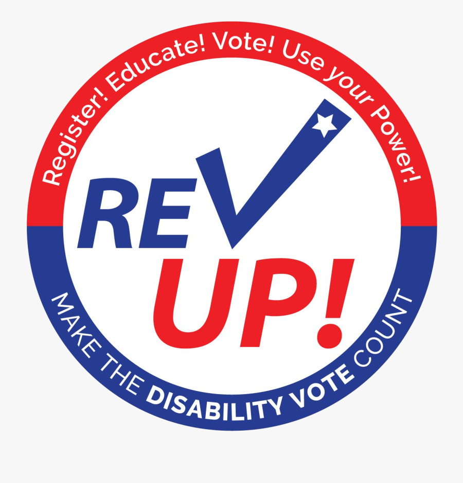 Circular Rev Up Logo - Voting, Transparent Clipart