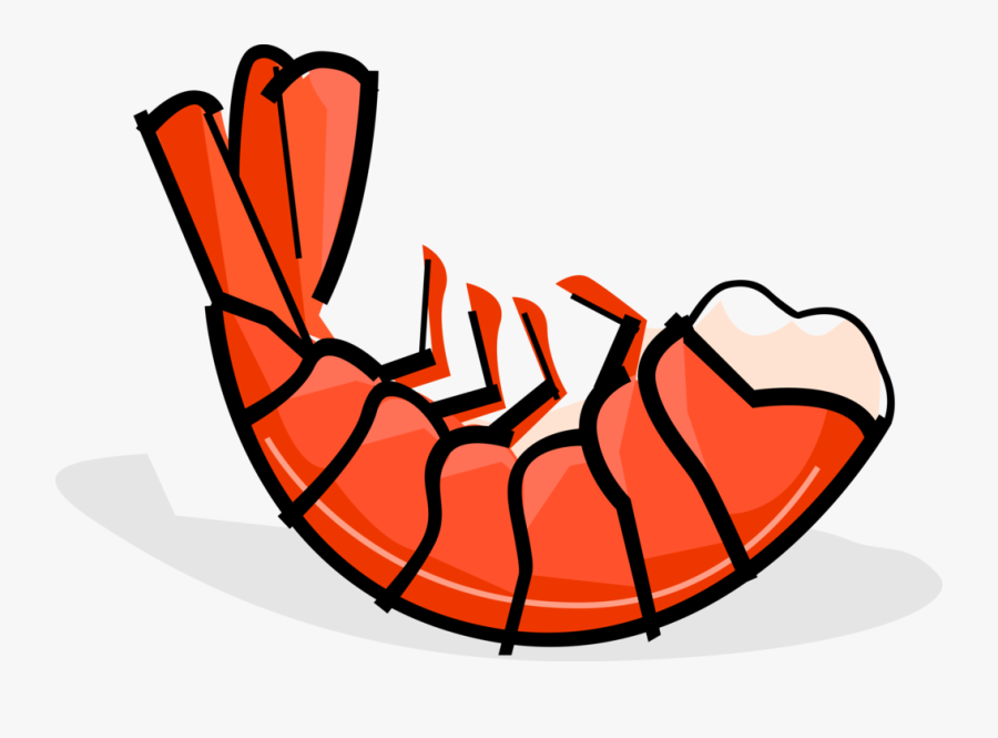 Seafood Clipart Prawn - Shrimp Clipart, Transparent Clipart