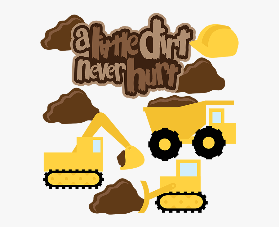 Dump Truck Clipart With Dirt, Transparent Clipart