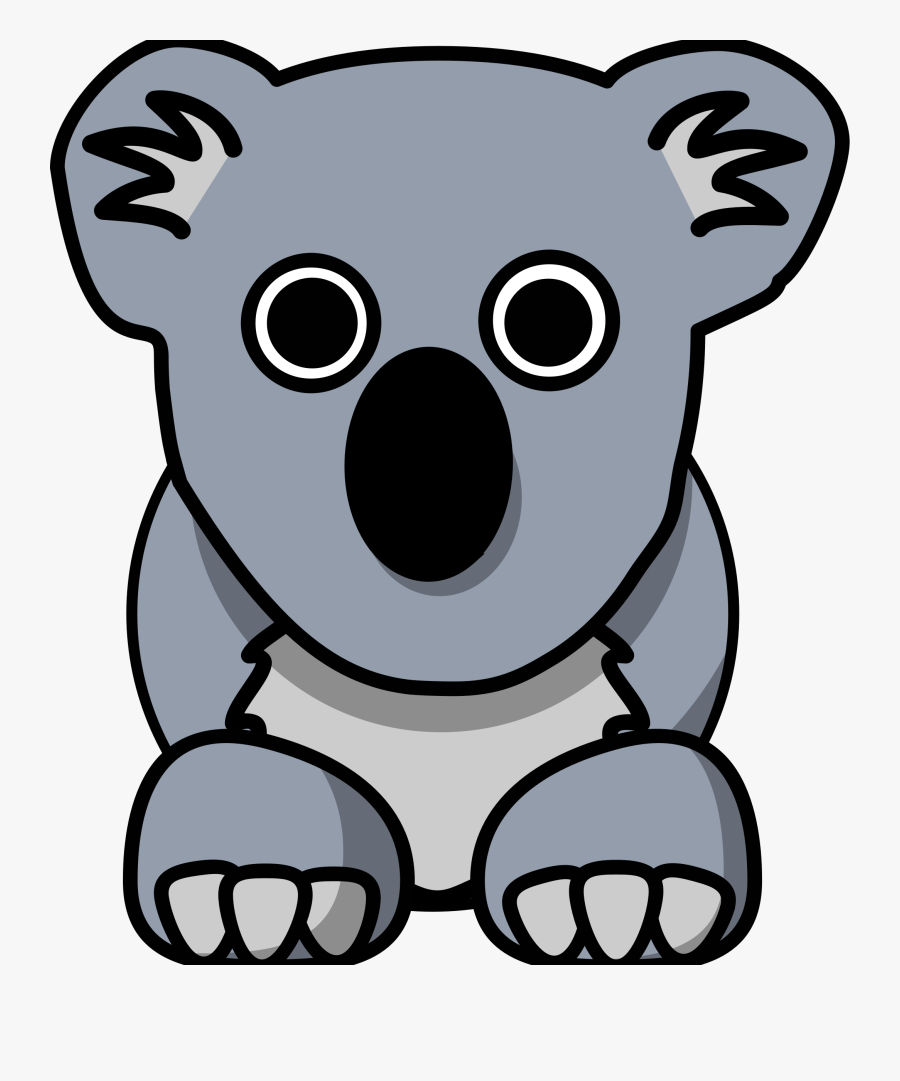 Cartoon Koala - Clipart Cartoon Koala, Transparent Clipart