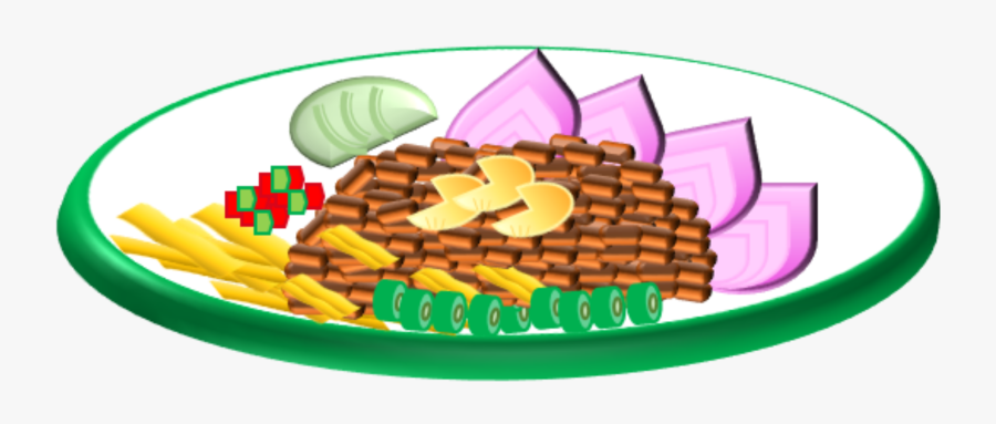 Cuisine,food,oval - Hawaiian Food Clip Art, Transparent Clipart