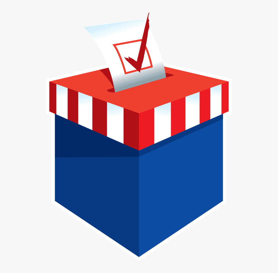 Voting Clipart Popular Vote - Vote Ballot Box 2018 Transparent, Transparent Clipart