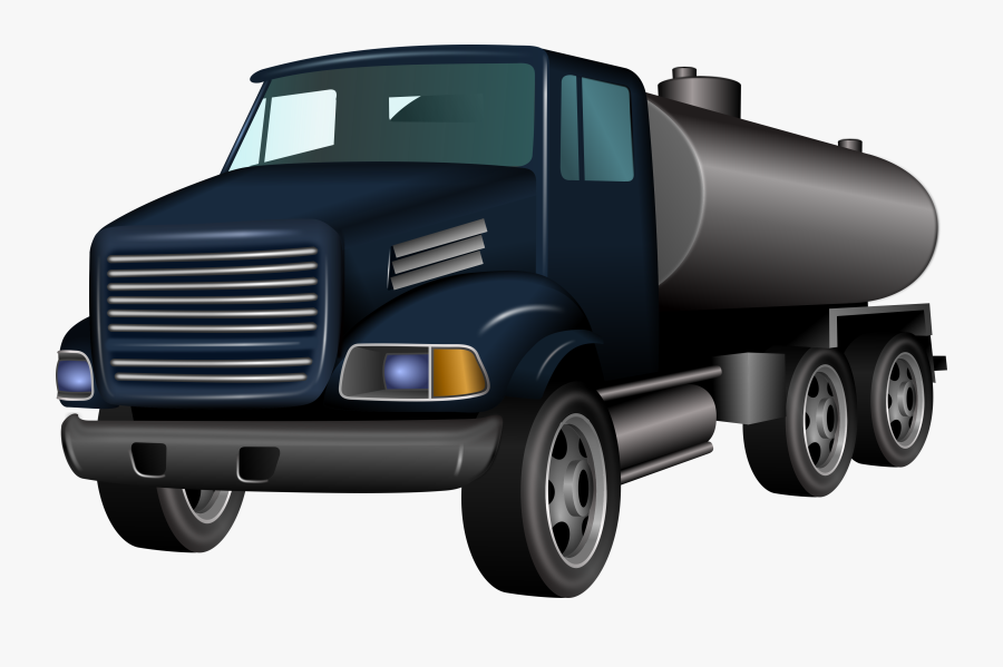 Free Truck Vector, Download Free Clip Art, Free Clip - Oil Tanker Truck Clipart, Transparent Clipart