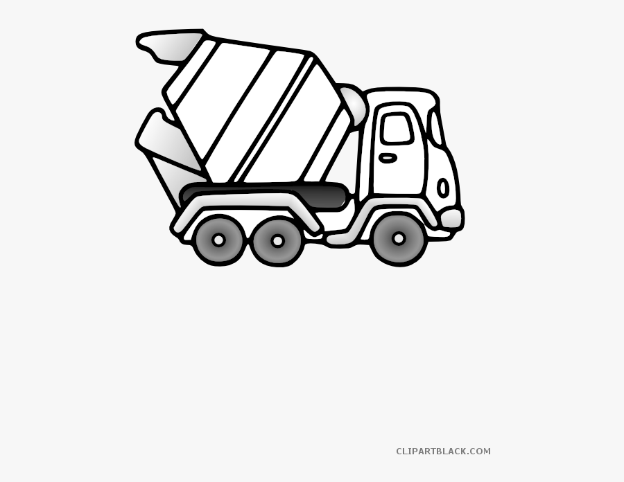 Graphic Transparent Cool Leopard Awesome - Cement Truck Coloring Pages, Transparent Clipart