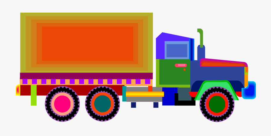 Big Rig Clipart At Getdrawings - Trucks For Kids, Transparent Clipart
