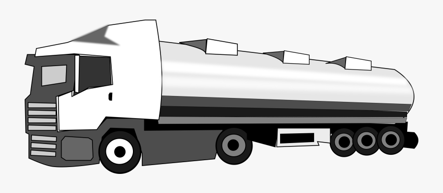 Clipart Tanker Truck, Transparent Clipart