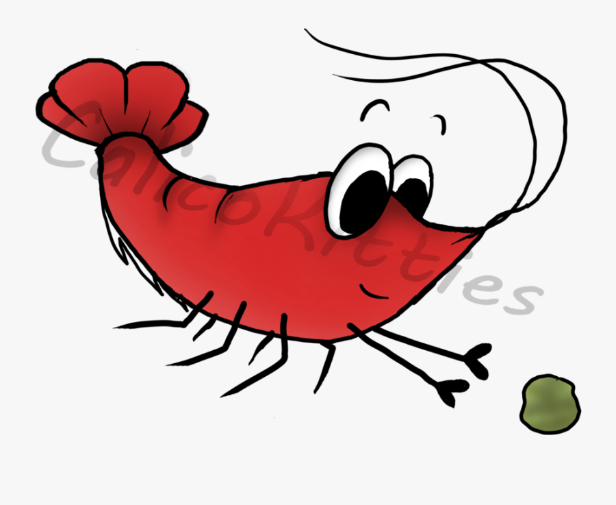 Cherry Shrimp By Calicokitties, Transparent Clipart