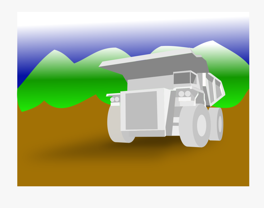 Dump Truck - Truck, Transparent Clipart