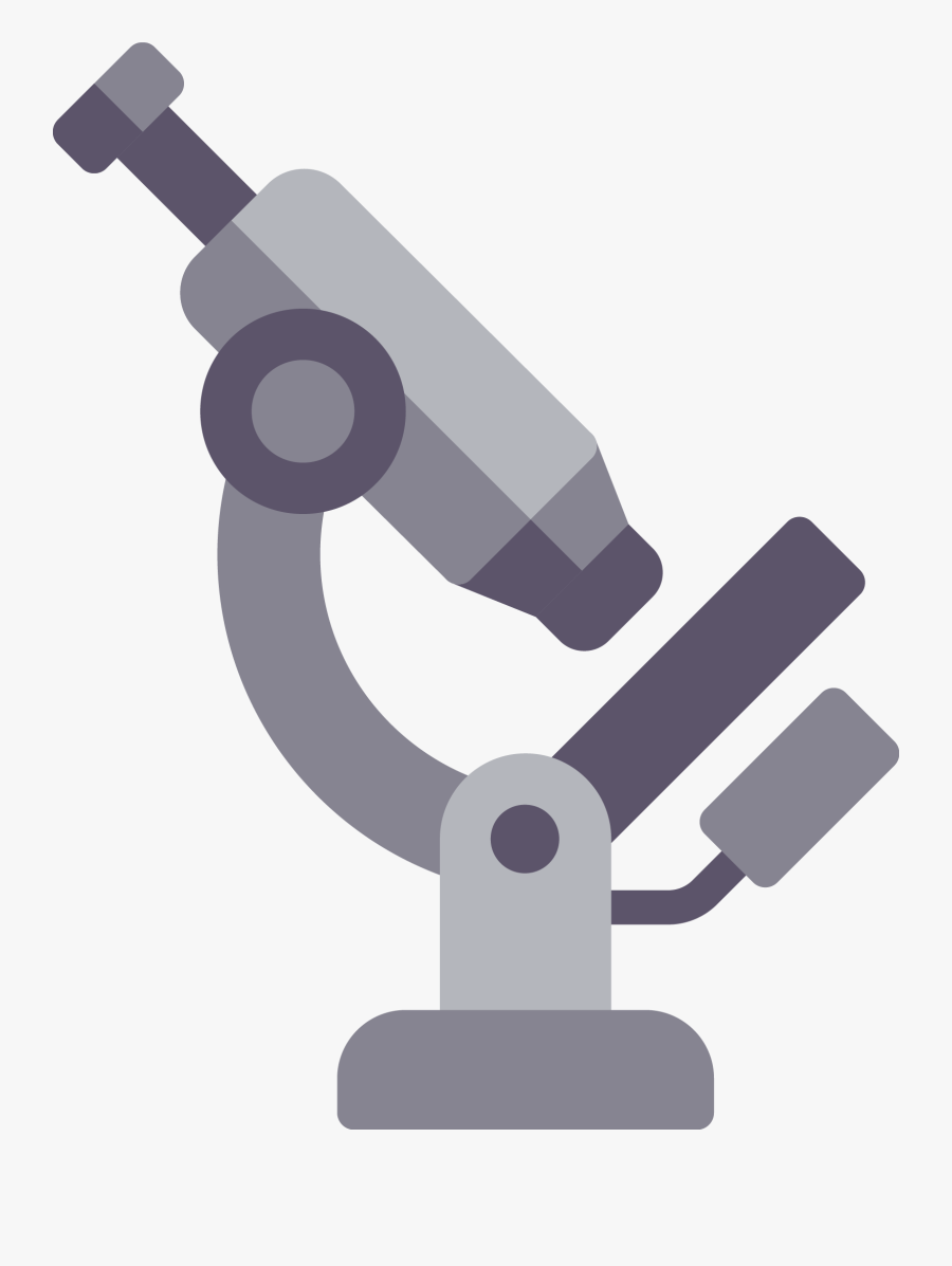 Scalable Vector Graphics Icon - Icon Microscope Png, Transparent Clipart