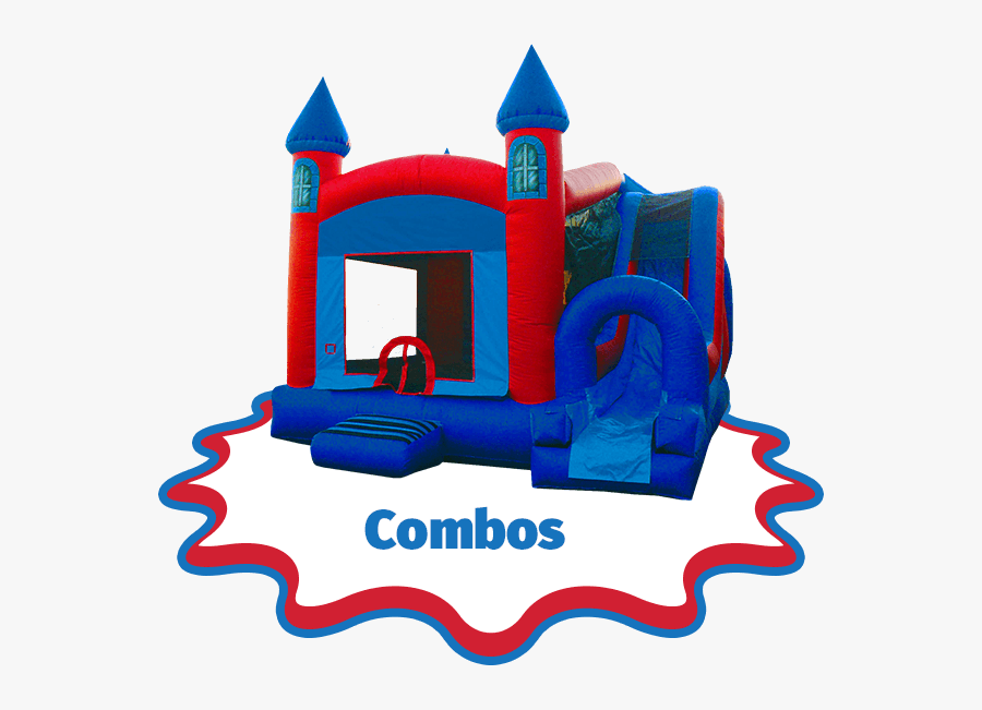 Bounce House Rental Blow Up Water Slide Extremely Fun - Inflatable Castle, Transparent Clipart