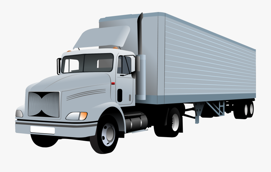 Vector Tow Truck Png Clipart - Transparent Background Semi Truck Transparent, Transparent Clipart