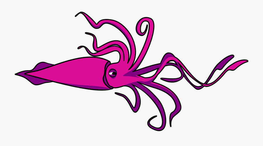 Squid Clipart - Squid Clip Art, Transparent Clipart
