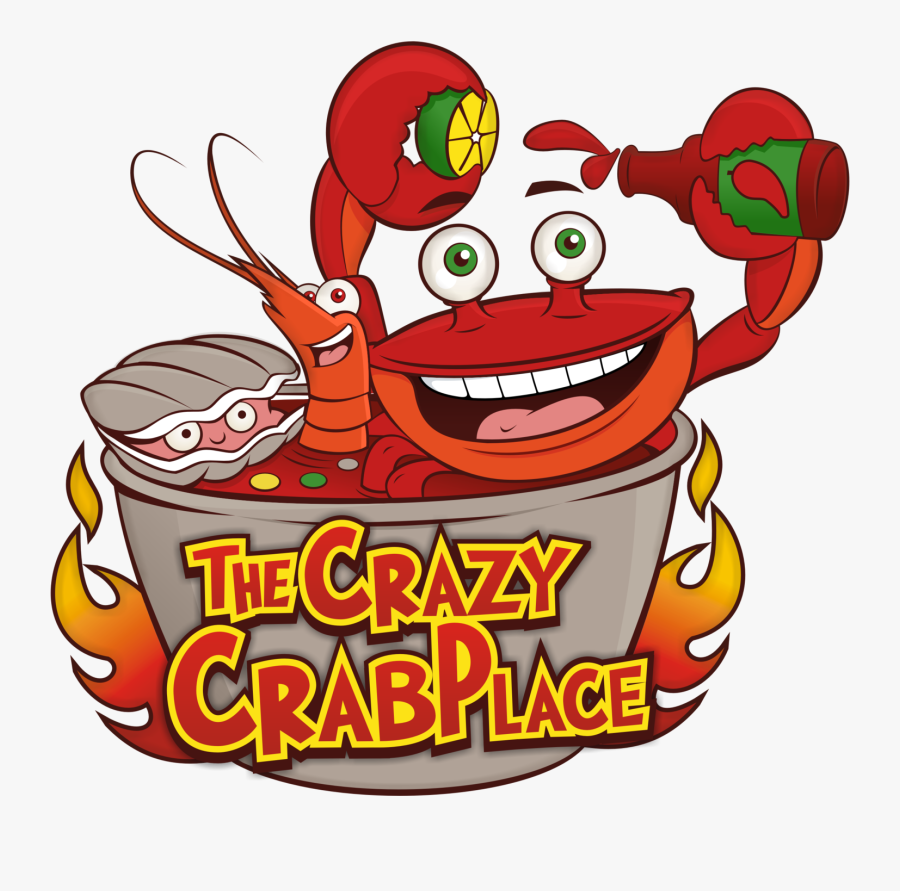 Banner Transparent Seafood Clipart Fried Shrimp - Crazy Crab Place Kennewick, Transparent Clipart