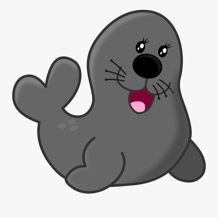 Cute Koala Clipart - Seal Clipart, Transparent Clipart