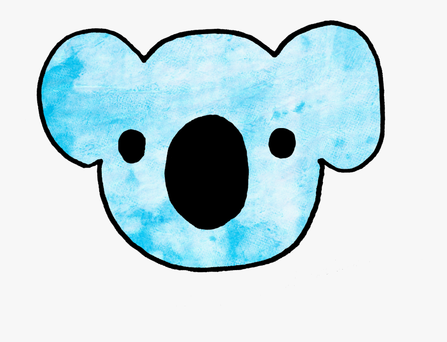 Blue Watercolor Koala Clipart , Png Download, Transparent Clipart
