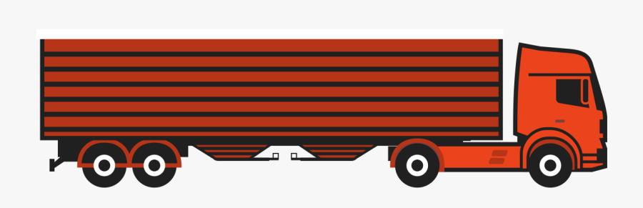 Hopper - Grain Truck Trailer Clipart, Transparent Clipart