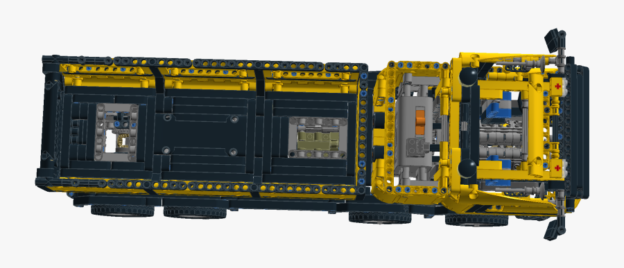 Wheel Dump Lego Machine Truck Axle Vehicle Clipart - Train, Transparent Clipart