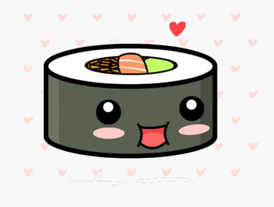 Cute Cartoon Sushi Roll Clipart , Png Download - Cute Cartoon Sushi Roll, Transparent Clipart