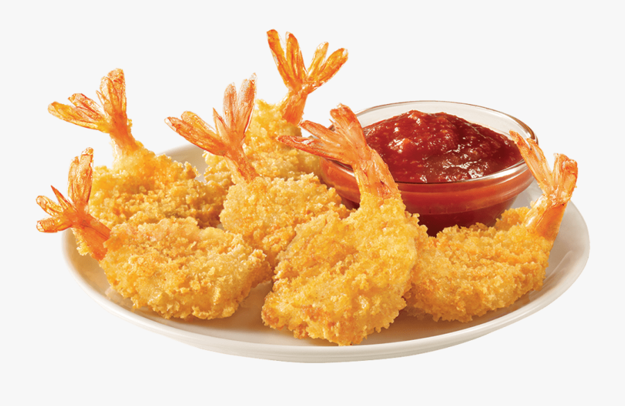 Shrimp Clipart Prawn - Fried Shrimp With Fries Png, Transparent Clipart