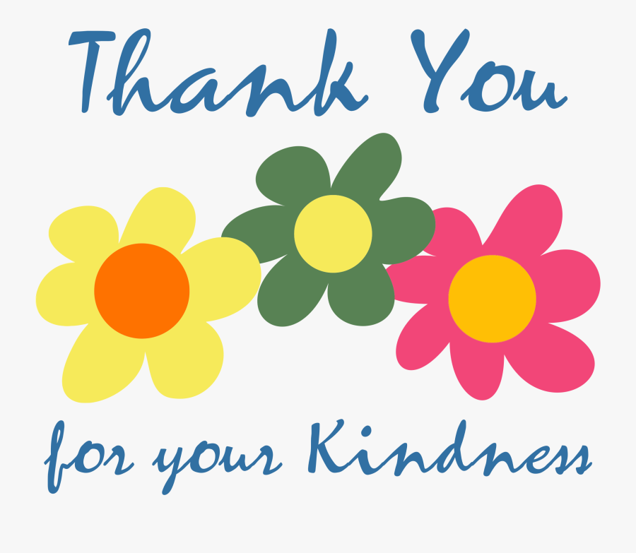 Kindness Clipart Positive Attitude 5 Thank You Images - Appreciation Gratitude Thank You, Transparent Clipart