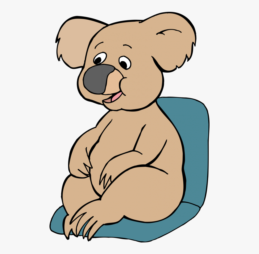 Коала На Стульчике - Koala, Transparent Clipart