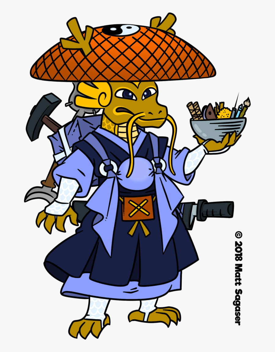 Sushi Clipart Medieval - Cartoon, Transparent Clipart