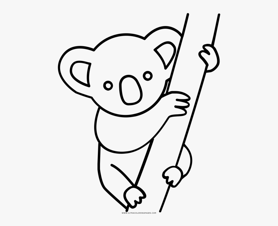 46 Incredible Koala Outline Drawing Photo Inspirations - Koala Para Dibujar Facil, Transparent Clipart