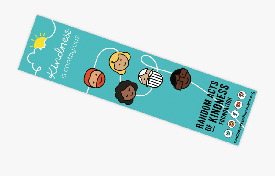 Kindness Bookmarks - Illustration, Transparent Clipart