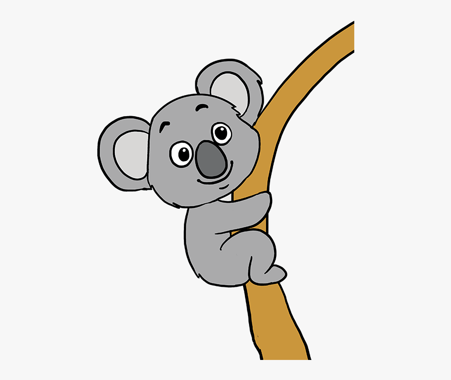 How To Draw A Koala - Koala Drawing Easy, Transparent Clipart