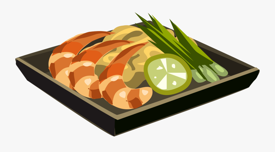 Plate With Food Transparent Clipart - Food On Plate Png, Transparent Clipart