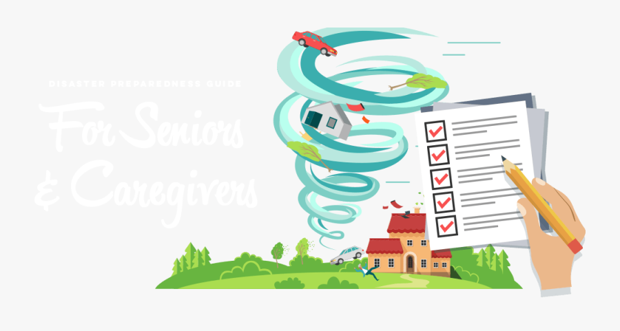 Disaster Preparedness Seniorliving Org - Disaster Preparedness Background Png, Transparent Clipart