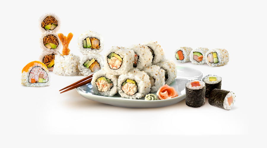 Japanese Food Transparent Png - Sushi Food Png, Transparent Clipart