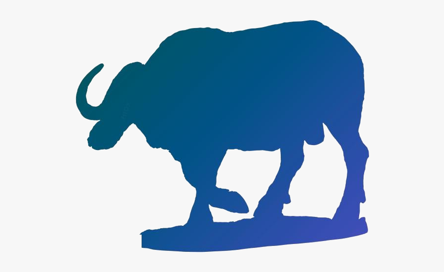 Transparent Running Buffalo Clipart - African Sculpture Png Transparency, Transparent Clipart