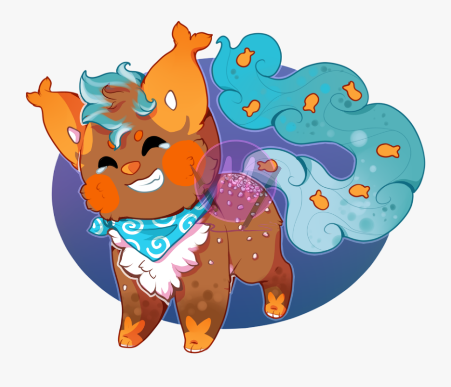 Goldfish Pretzel Sticks Sushi Dog By Mega - Cartoon, Transparent Clipart