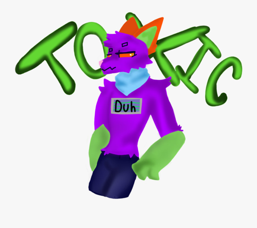 Toxic Man [gift] By Sushi-foshu - Cartoon, Transparent Clipart