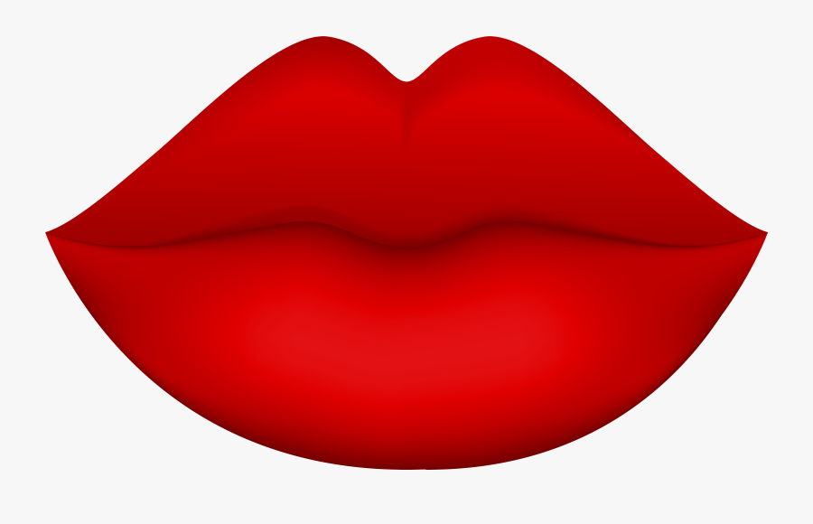 Female Red Lips Png Clip Art - Lipstick, Transparent Clipart