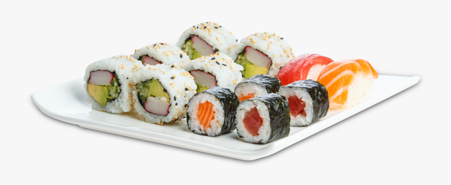 Sushi Japanese Cuisine Philadelphia Roll Toast California - Sushi Png, Transparent Clipart