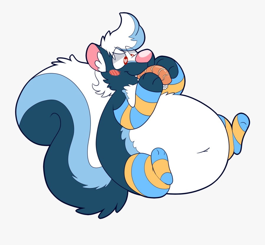 [c] Sushi Skunk Clipart , Png Download - Cartoon, Transparent Clipart