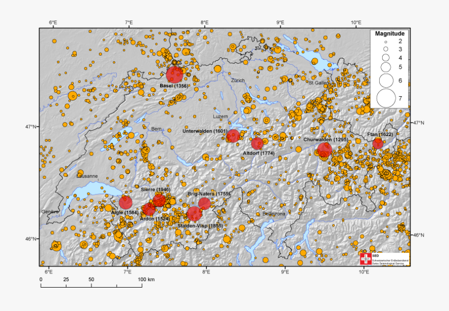 Earthquakes In Switzerland, Transparent Clipart