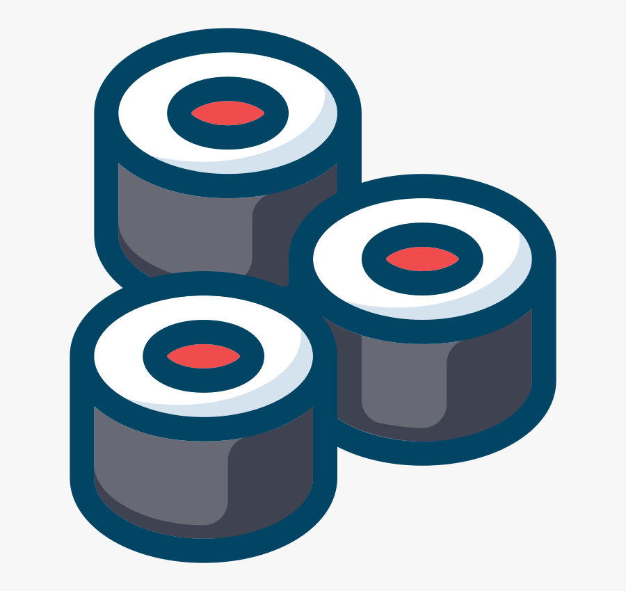Sushi - Clip Art, Transparent Clipart
