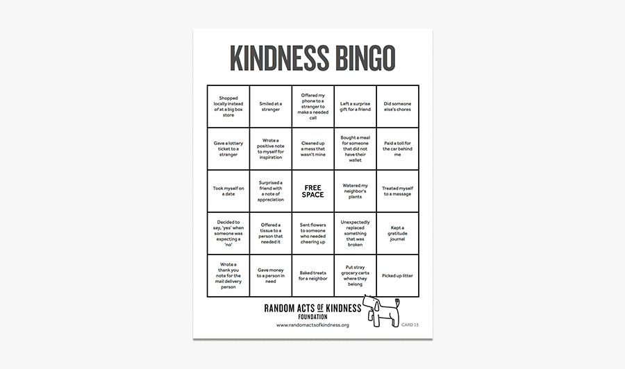 Kindness Bingo - Darkness, Transparent Clipart
