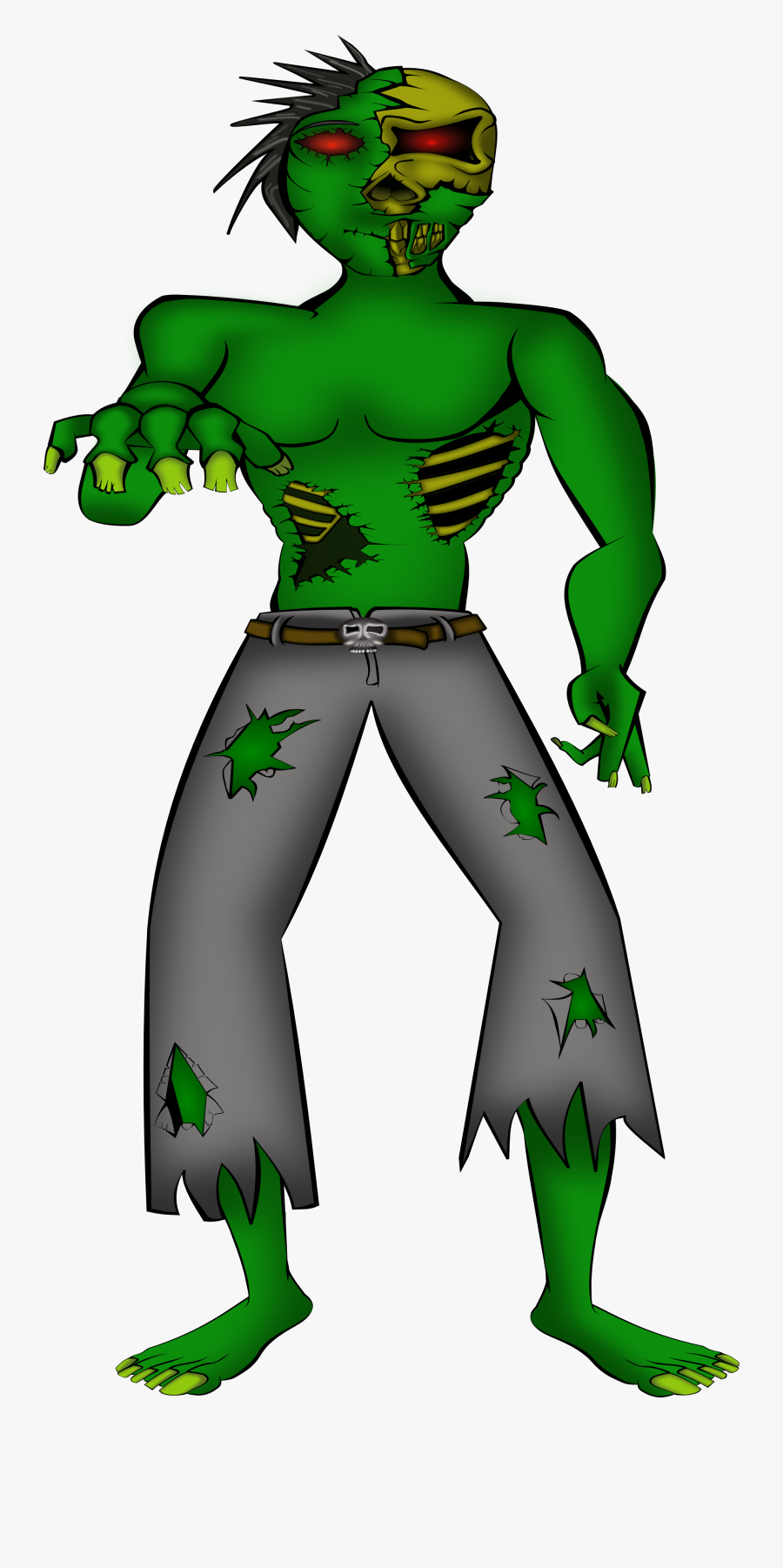 Apocalypse Clipart - Scary Monster Clip Art, Transparent Clipart