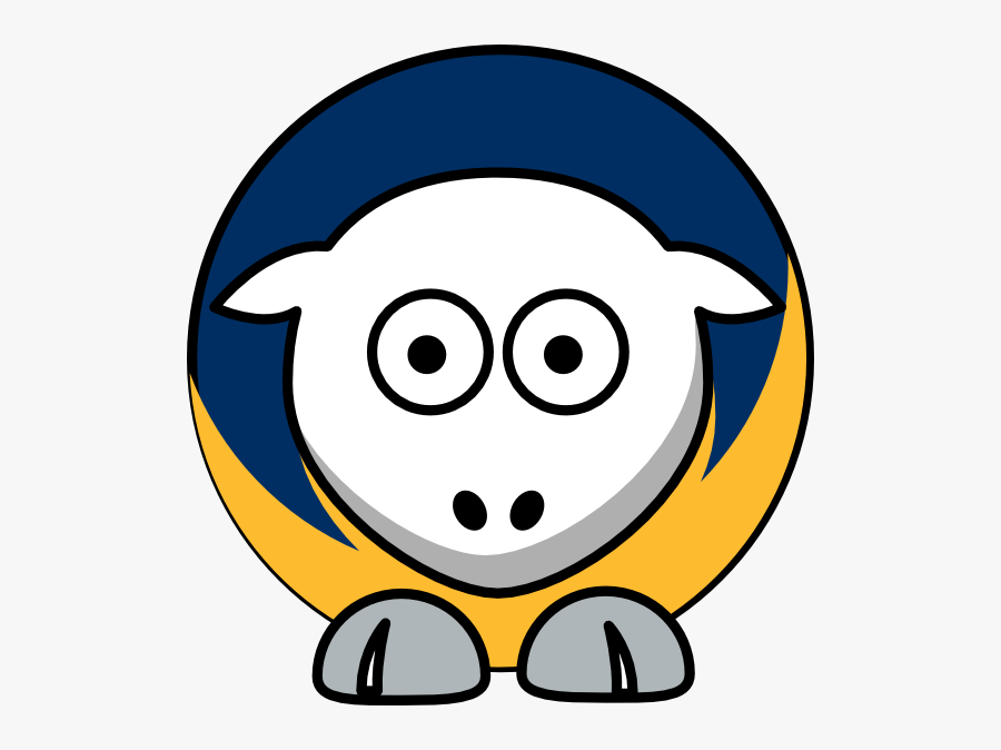 Sheep Buffalo Sabres Team Colors Svg Clip Arts - Cal State Fullerton Titans, Transparent Clipart