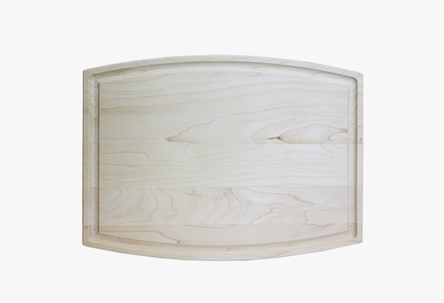 Engraved Maple Wood Cutting Board With Juice Groove - Plywood, Transparent Clipart