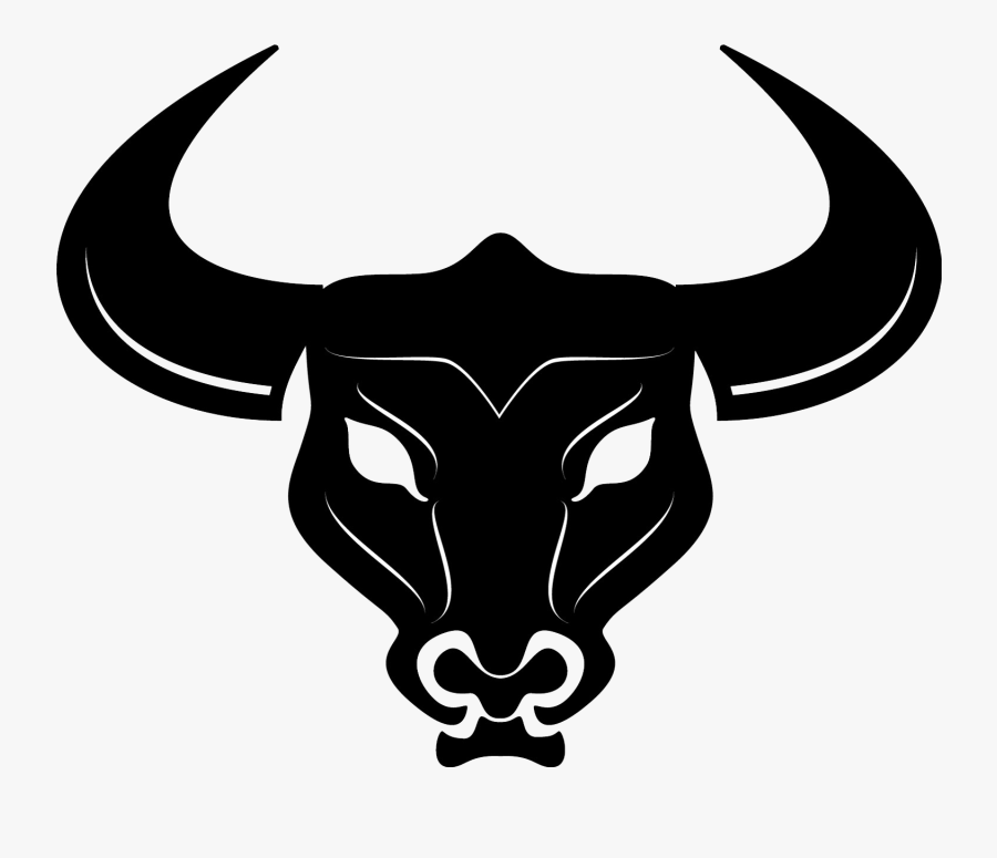 Horn,bull,bovine,clip Art,cow Goat Family,working Animal,automotive - Bull Head Vector, Transparent Clipart