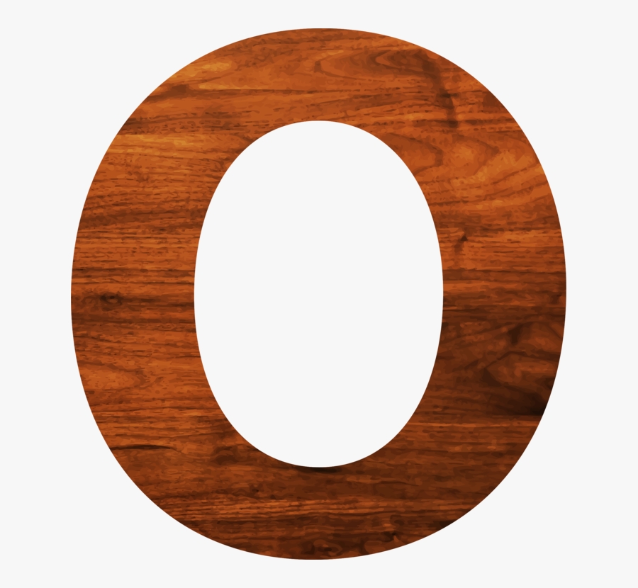 Oval,circle,wood - O Clipart, Transparent Clipart