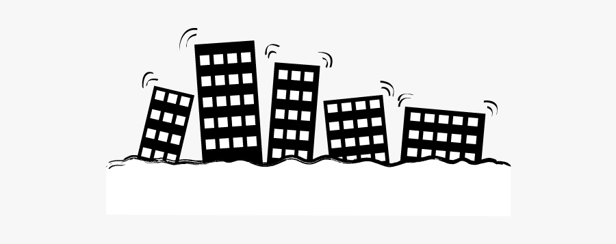 Earthquake Pictogram, Transparent Clipart